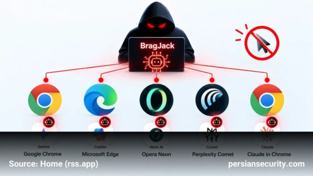 حمله BragJack: ربایش دستیارهای هوش مصنوعی در مرورگرها بدون نیاز به تعامل کاربر