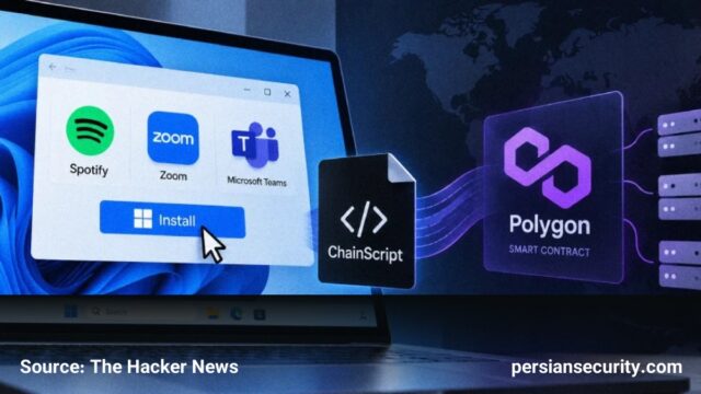 استفاده از قراردادهای هوشمند Polygon برای مدیریت زیرساخت C2 در بدافزار جدید ChainScript