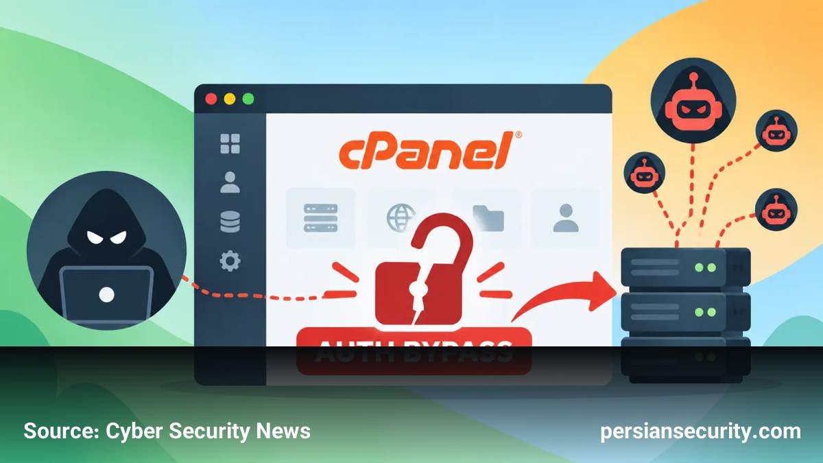 سوءاستفاده از آسیب‌پذیری Auth Bypass در cPanel برای گسترش بدافزار Mirai