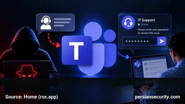 سوءاستفاده از قابلیت‌های External Chat در Microsoft Teams برای سرقت اعتبارنامه‌های سازمانی