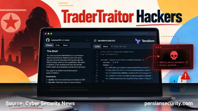 استفاده از آزمون‌های استخدامی Terraform برای هدف قرار دادن توسعه‌دهندگان macOS توسط گروه TraderTraitor