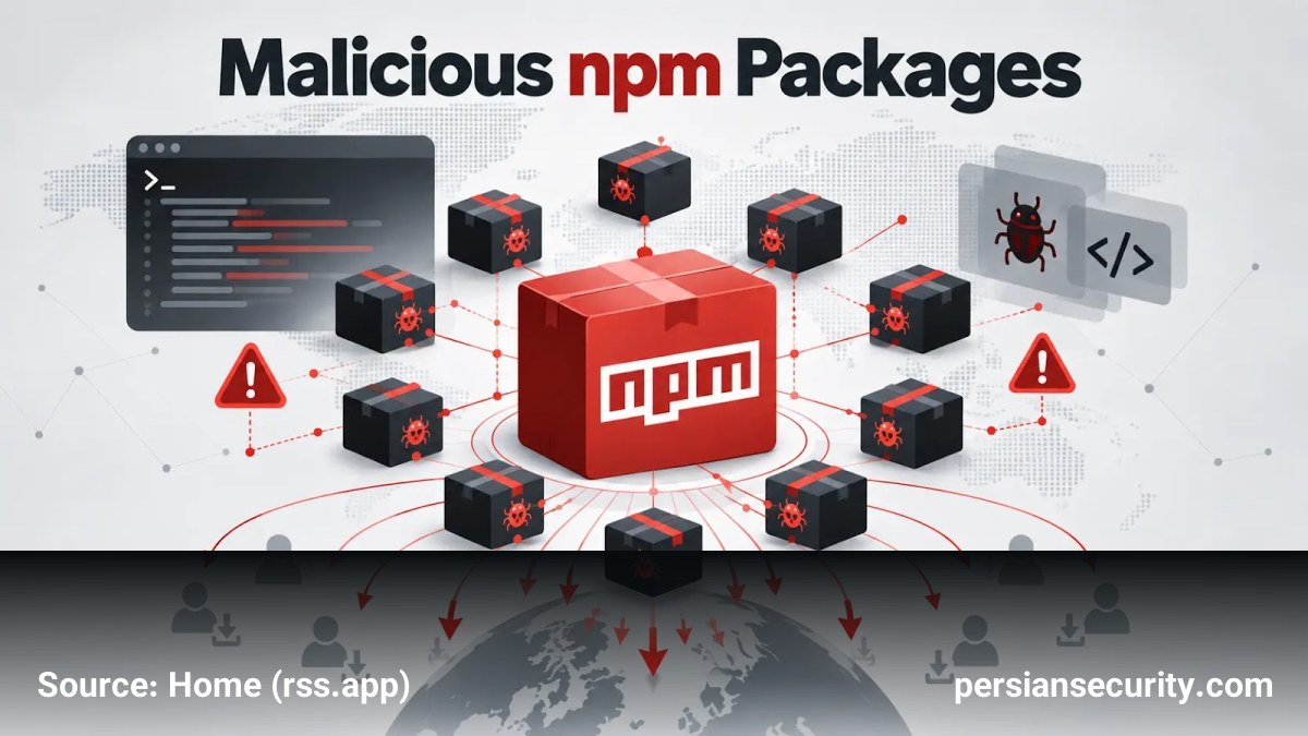 حمله پیچیده زنجیره تأمین npm: توزیع بدافزار از طریق Runtime با میلیون‌ها دانلود