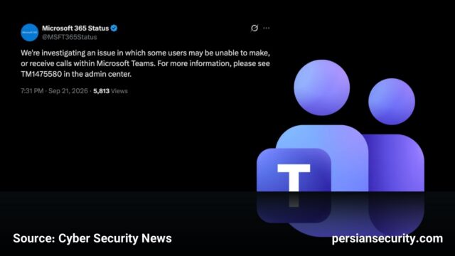بررسی اختلال در سرویس تماس‌های Microsoft Teams