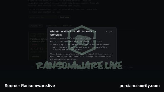 نشت داده‌های گسترده در نرم‌افزار FinSoft؛ هدف جدید گروه N0n