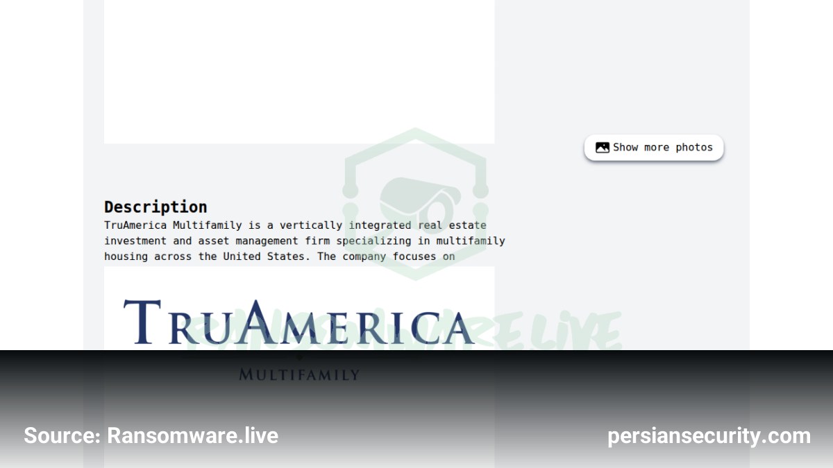 گروه باج‌افزاری Termite شرکت TruAmerica Multifamily را هدف قرار داد