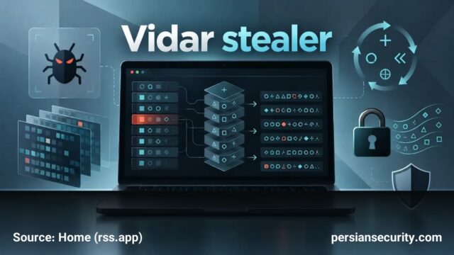 تحلیل تکانیک‌های جدید بدافزار Vidar در مبهم‌سازی رشته‌ها با استفاده از VM سفارشی و رمزنگاری ARX