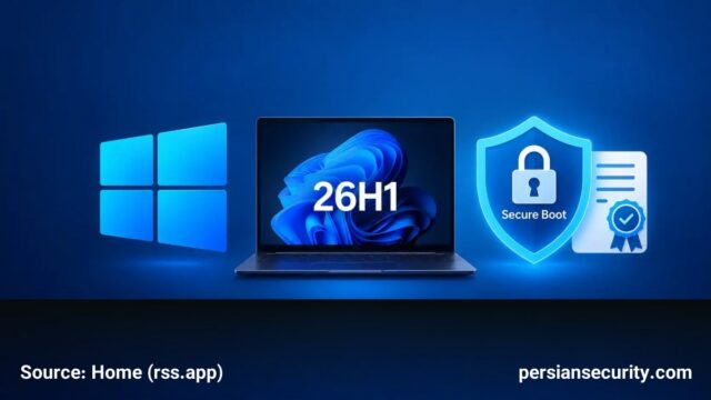 بهبود مکانیزم Secure Boot در به‌روزرسانی امنیتی ویندوز ۱۱ نسخه 26H1