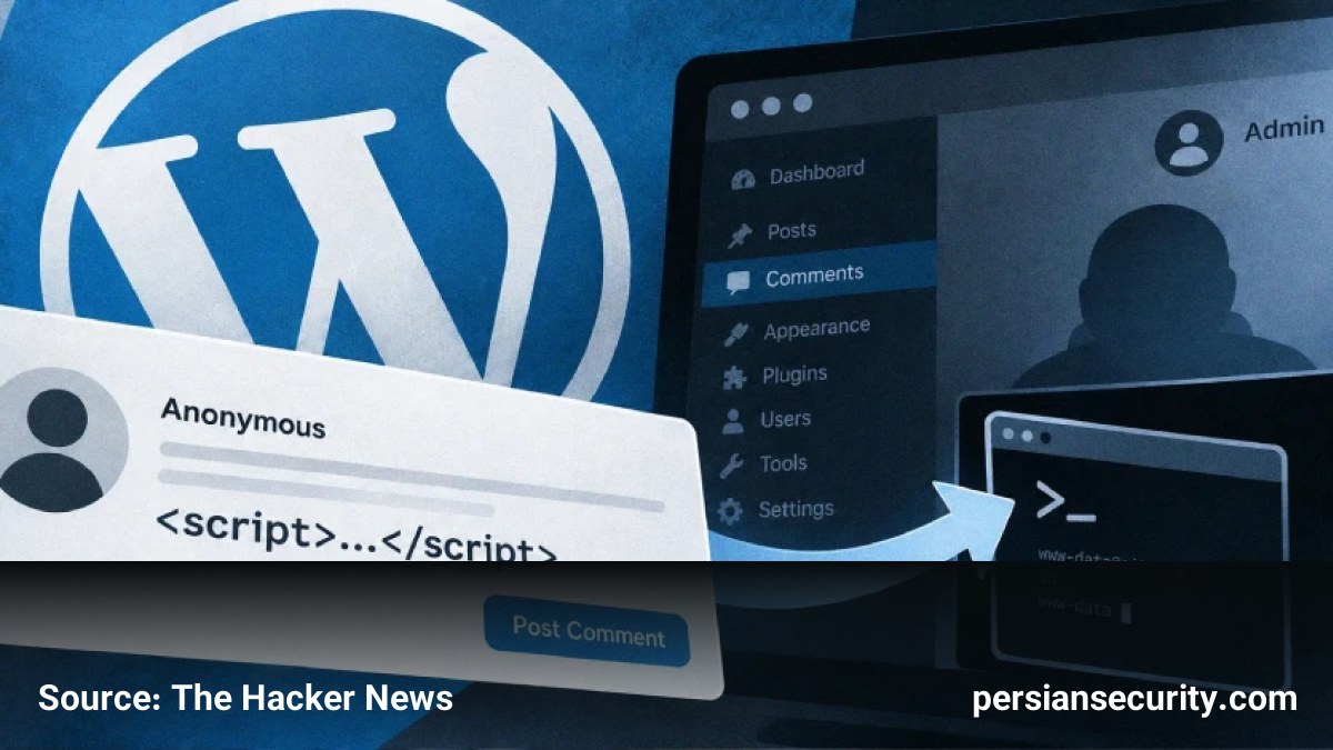 تحلیل آسیب‌پذیری Comment2Shell در وردپرس: تبدیل XSS به RCE
