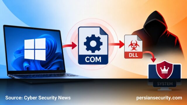 ارتقای سطح دسترسی در ویندوز از طریق نقص در COM و بارگذاری DLL مخرب