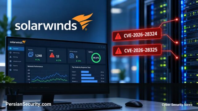 آسیب‌پذیری‌های بحرانی SolarWinds امکان اجرای کد از راه دور (RCE) را فراهم می‌کند