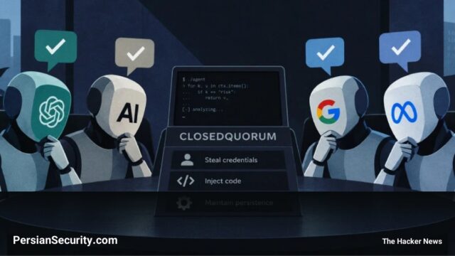 بدافزار CLOSEDQUORUM: استفاده از رای‌گیری مدل‌های هوش مصنوعی برای تصمیم‌گیری در حملات
