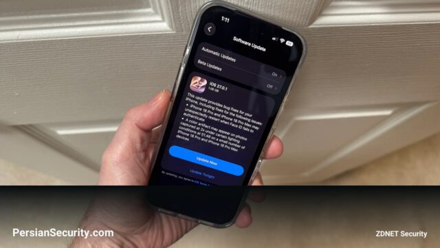 انتشار به‌روزرسانی iOS 27.0.1 برای رفع مشکل هنگ کردن و ری‌استارت ناگهانی آیفون ۱۸ پرو