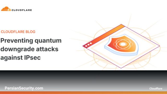 مقابله با حملات Downgrade کوانتومی در پروتکل IPsec