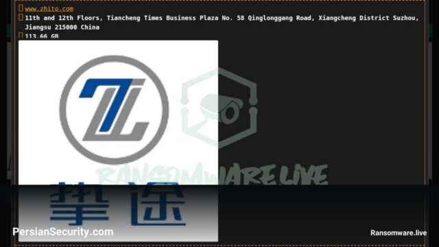 گروه Dragonforce از قربانی جدید خود، شرکت Zhito Technology، پرده برداشت