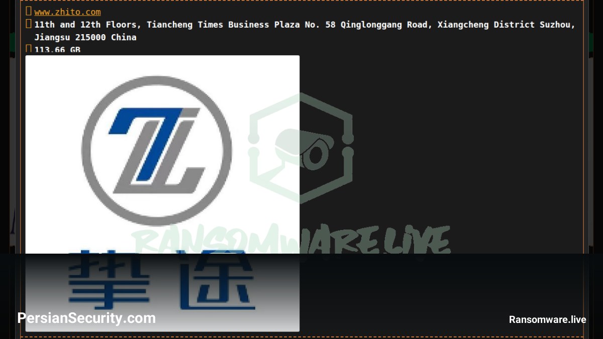 گروه Dragonforce از قربانی جدید خود، شرکت Zhito Technology، پرده برداشت