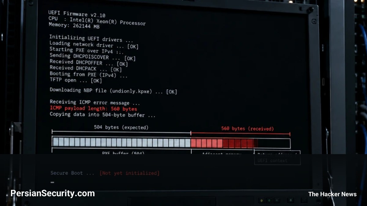 آسیب‌پذیری بحرانی ۱۶ ساله در UEFI؛ امکان اجرای کد پیش از Secure Boot در سرورهای مبتنی بر Network-Boot