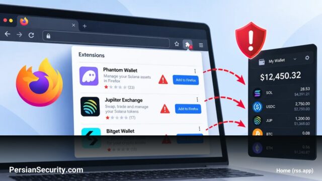 استفاده از افزونه‌های جعلی فایرفاکس برای سرقت کلیدهای خصوصی کیف پول‌های ارز دیجیتال