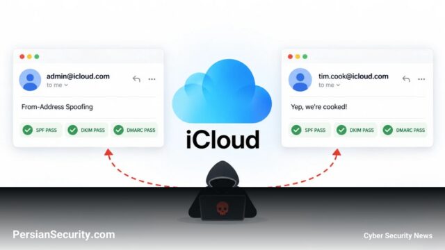 کشف نقص امنیتی در iCloud: امکان جعل آدرس‌های ایمیل و عبور از مکانیزم‌های احراز هویت