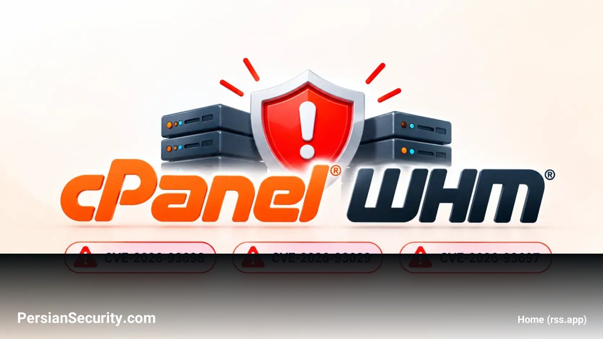 آسیب‌پذیری‌های بحرانی در cPanel و WHM: امکان اجرای کد با دسترسی Root و سرقت نشست مدیران