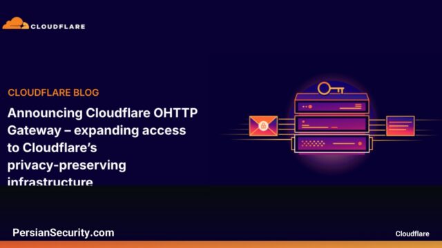 رونمایی کلودفلر از OHTTP Gateway برای ارتقای حریم خصوصی در سطح شبکه