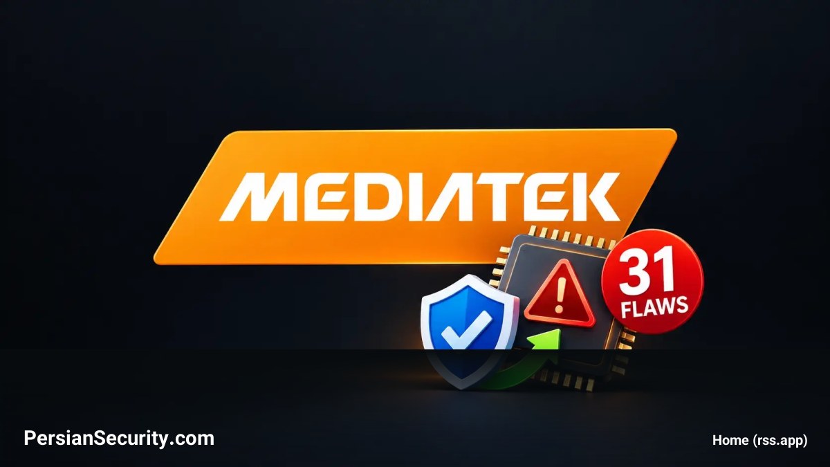 رفع ۳۱ آسیب‌پذیری امنیتی در چیپست‌های MediaTek شامل بخش‌های مودم، ویدئو و هوش مصنوعی