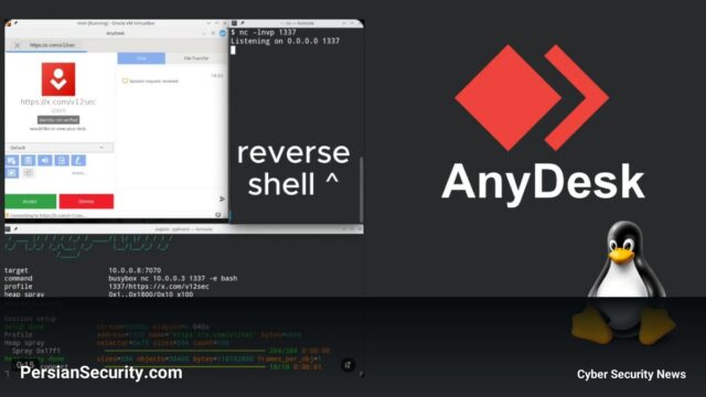 آسیب‌پذیری AnyPwn در AnyDesk لینوکس: اجرای کد از راه دور با دسترسی Root