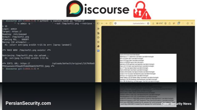 زنجیره‌ای از آسیب‌پذیری‌های پردازش تصویر در Discourse منجر به افشای فایل‌های سرور شد