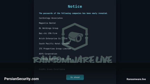 گروه باج‌افزاری Orova قربانی جدید خود را معرفی کرد: شرکت Gatetech Technology