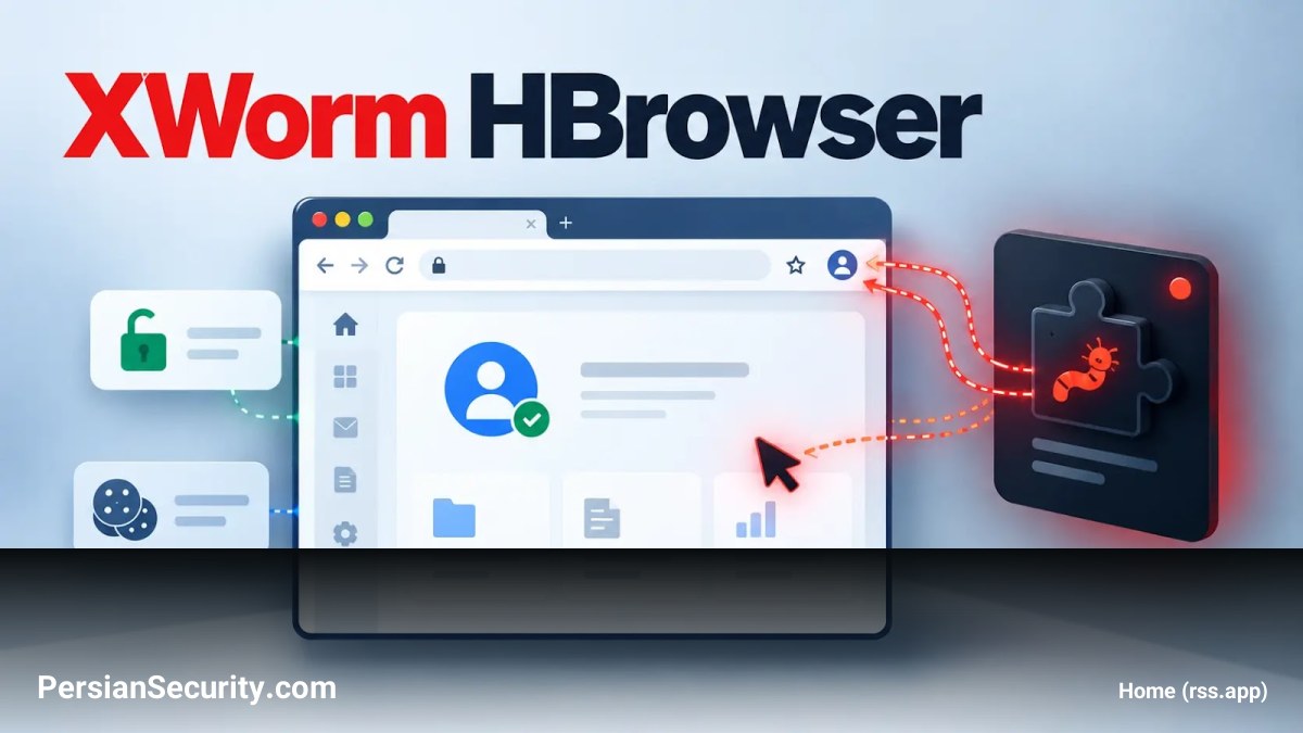 پلاگین HBrowser در بدافزار XWorm: کنترل نشست‌های احراز هویت شده مرورگر بدون نیاز به اعتبارنامه