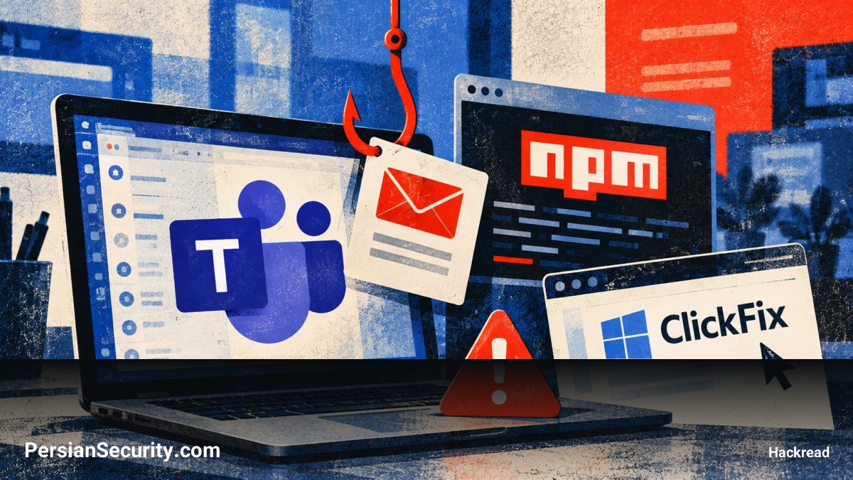 تحلیل روندهای جدید حملات: سوءاستفاده از MS Teams، بسته‌های npm و تاکتیک‌های ClickFix