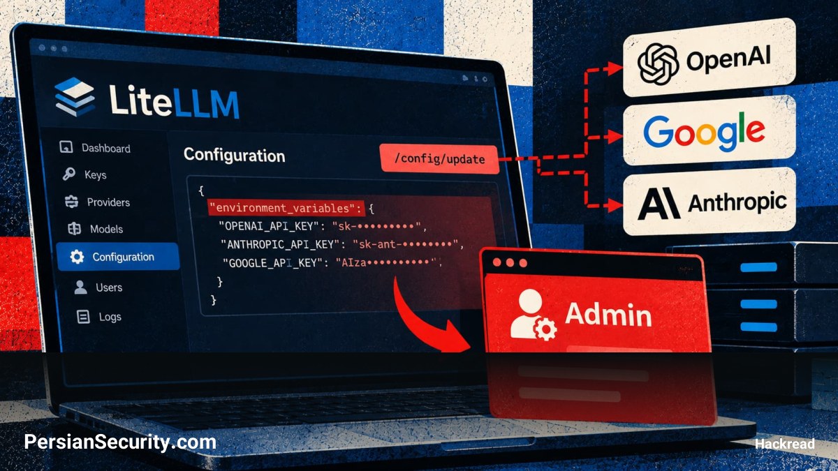 کشف آسیب‌پذیری‌های بحرانی در LiteLLM: امکان تصاحب حساب مدیریت و سرقت API Keyها