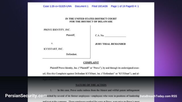 شکایت شرکت Prove از KYXStart به دلیل سرقت فناوری‌های احراز هویت دیجیتال