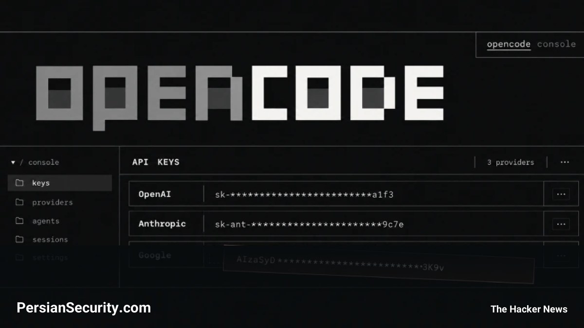 نشت احتمالی کلیدهای API سرویس‌های هوش مصنوعی OpenAI، Anthropic و Google در کنسول OpenCode